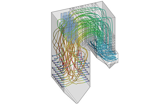 Numerical Model of a power plant