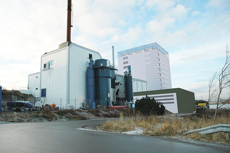 Industrial Waste Steam Orebro Plant Babcock Wilcox