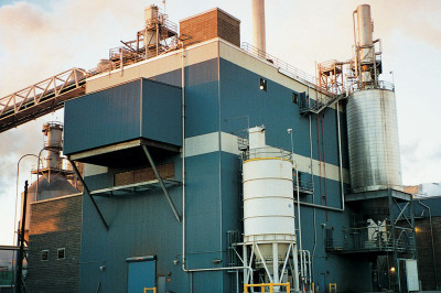 James River Wauna Open Bottom Bubbling Fluidized Bed Technology Designed for Biomass Firing Babcock Wilcox