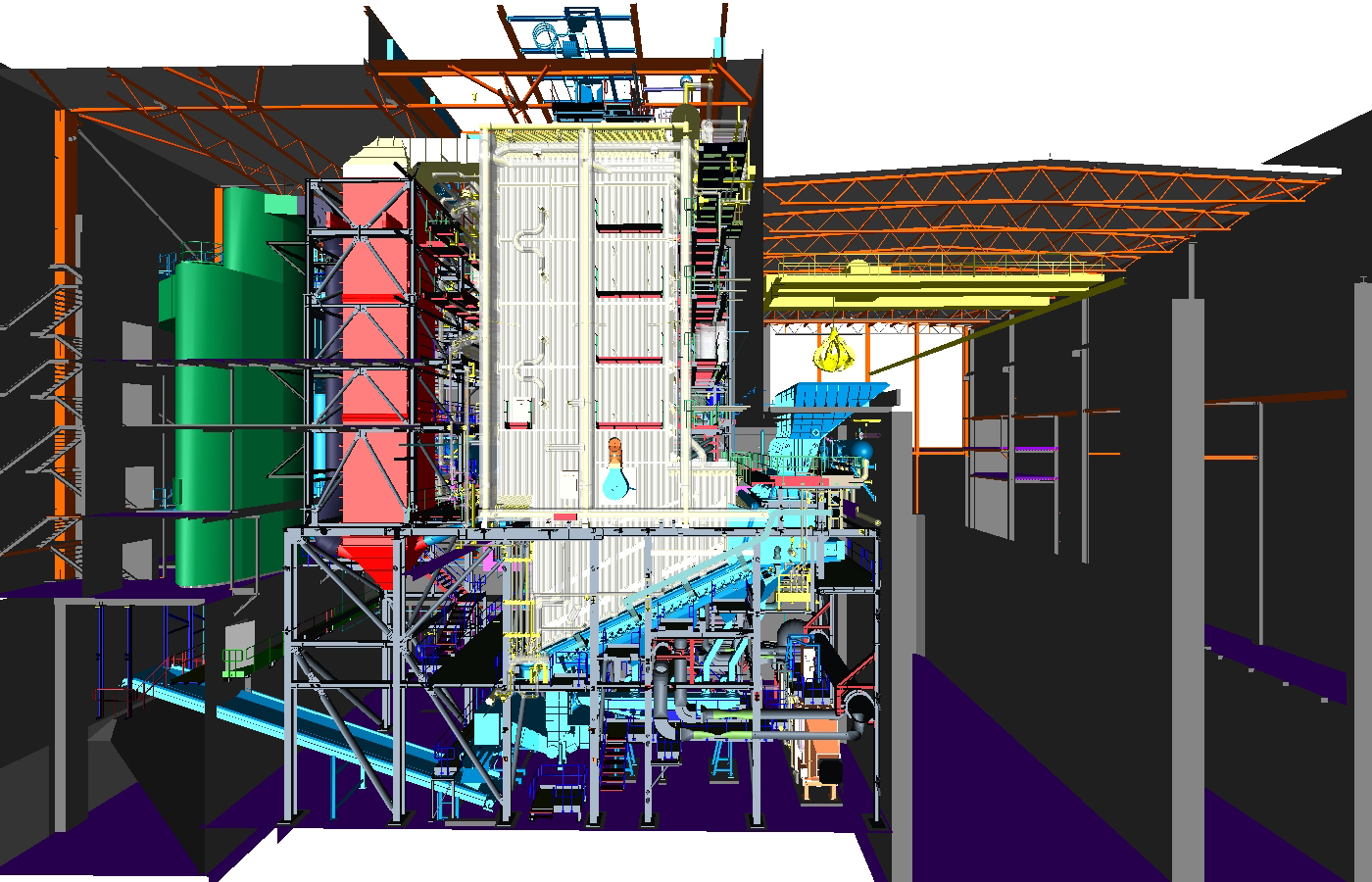 Non Shredded Waste Recovery Plant Forus 2 Illustration Babcock Wilcox