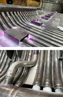 WTE SUEZ Recycling Project - Inconel Collage