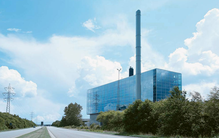 Waste Fired Boiler Line TAS Plant Babcock Wilcox