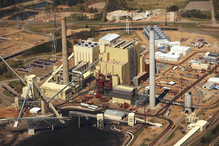 Weston Unit 4 Aerial View Babcock Wilcox