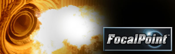 Flame from burner for babcock wilcox FocalPoint combustion optimization system