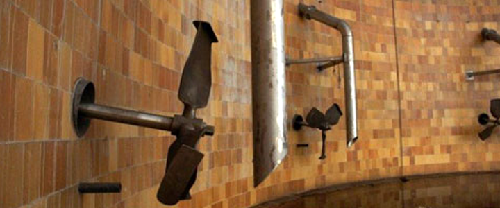 interior of wet scrubber babcock wilcox