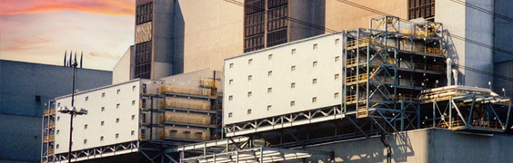 scr equipment at power plant