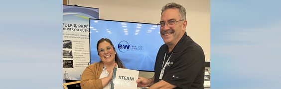 steam book winner from pulp and paper event