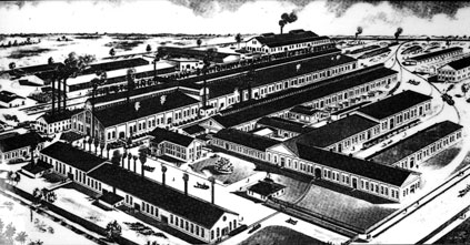 Barberton Ohio Babcock Wilcox campus 1906