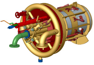 Dual Fuel H<sub>2</sub> and Natural Gas Burner
