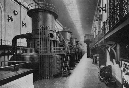 Fisk Power Station in 1902 with Babcock Wilcox boilers
