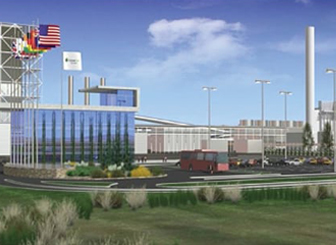 FutureGen Babcock Wilcox carbon capture project rendering