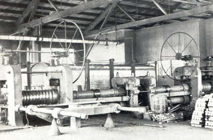 Pittsburgh Seamless Tube Company in Beaver Falls Pennsylvania in 1904