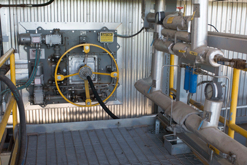 diamond power hydrojet equipment installed in plant Babcock Wilcox