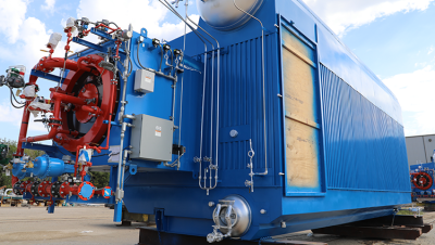 package boiler on skids
