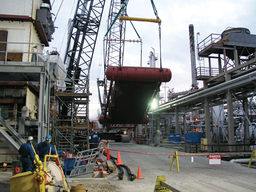 Turnaround Construction Heavy Equip Babcock Wilcox
